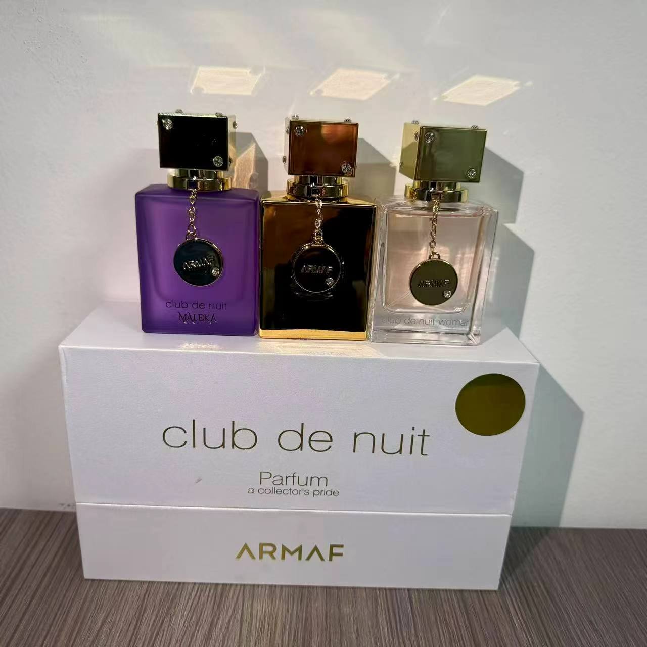 Perfume Fragrance Mist - Club De Nuit 3pc Cologne Set