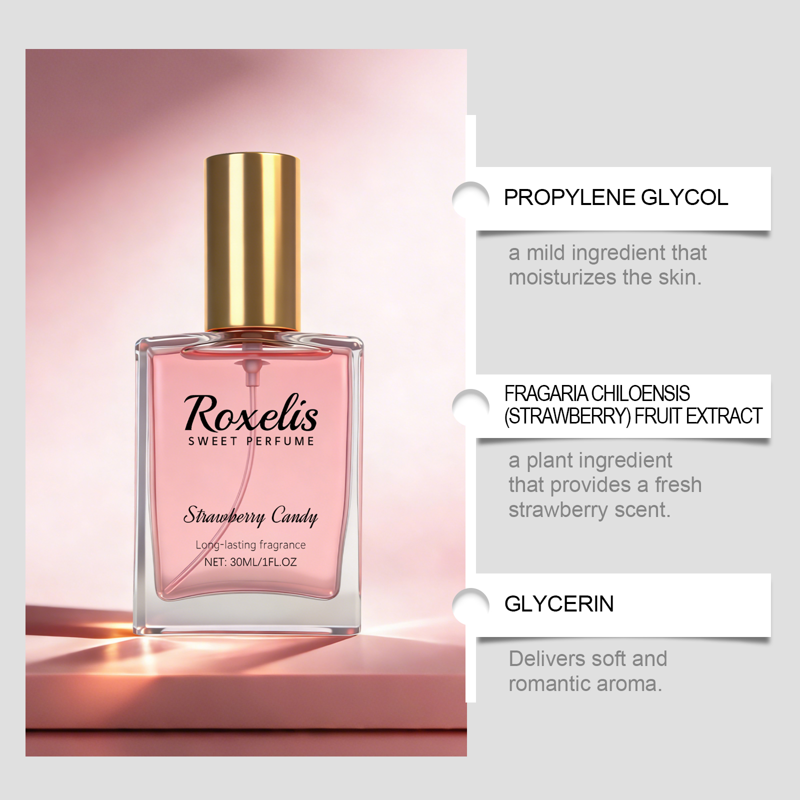 Strawberry Candy Sweet Fragran - Perfume Fragrance Perfume incelemesi ve fiyatı
