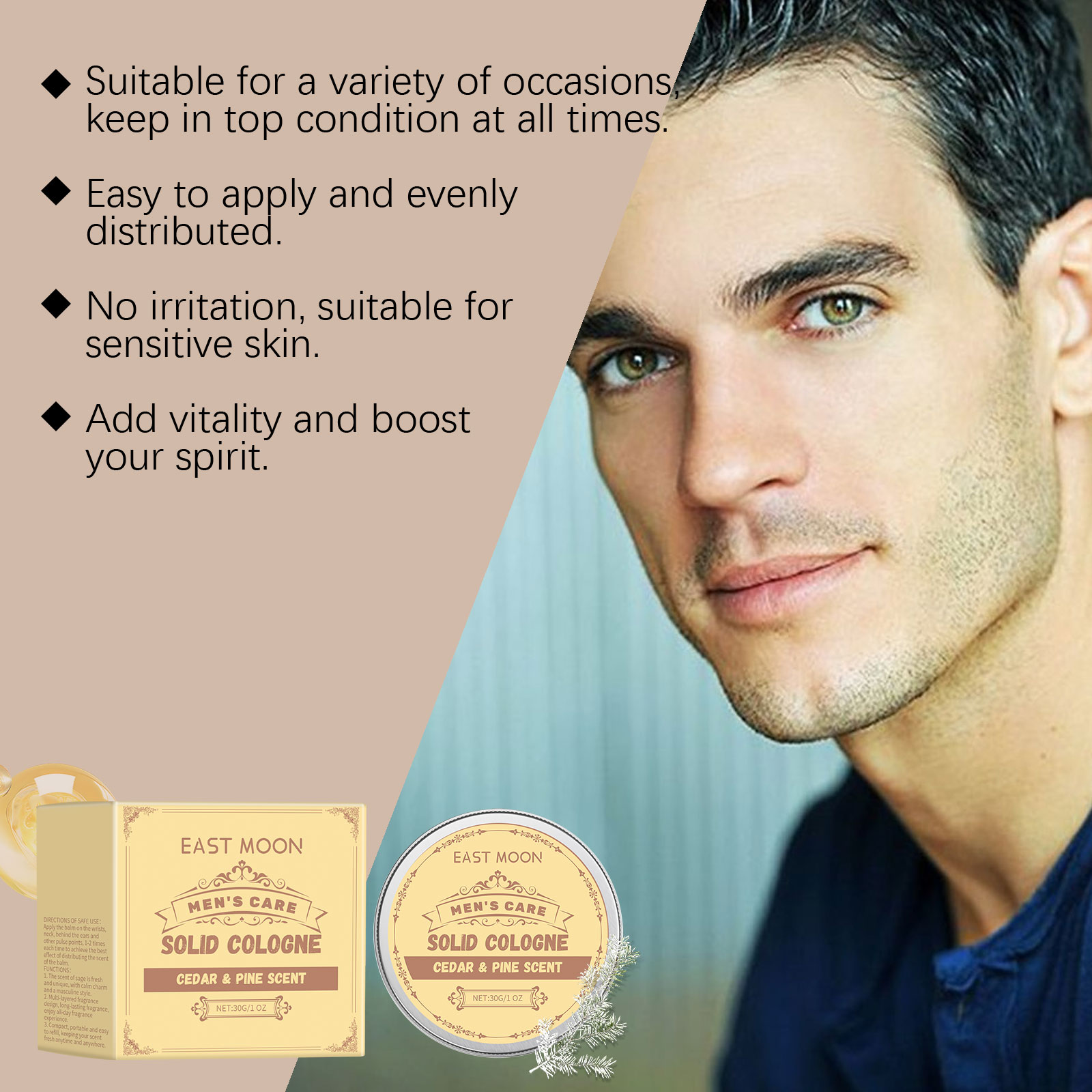 Cedar Wood Men's Solid Cologne - Perfume Fragrance List incelemesi ve fiyatı