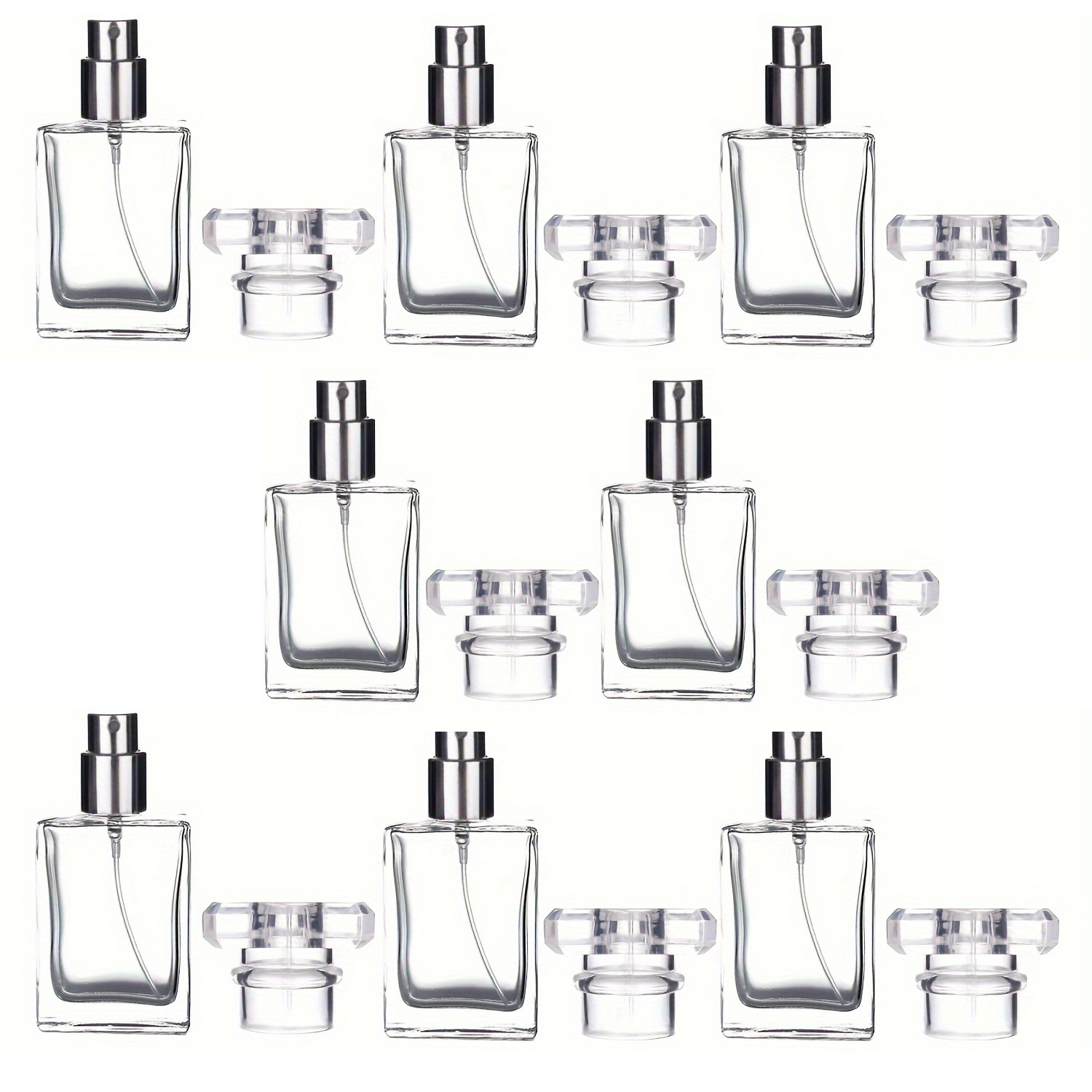 8pcs 30ml Glass Perfume Bottle - Perfume Fragrance Dispenser incelemesi ve fiyatı