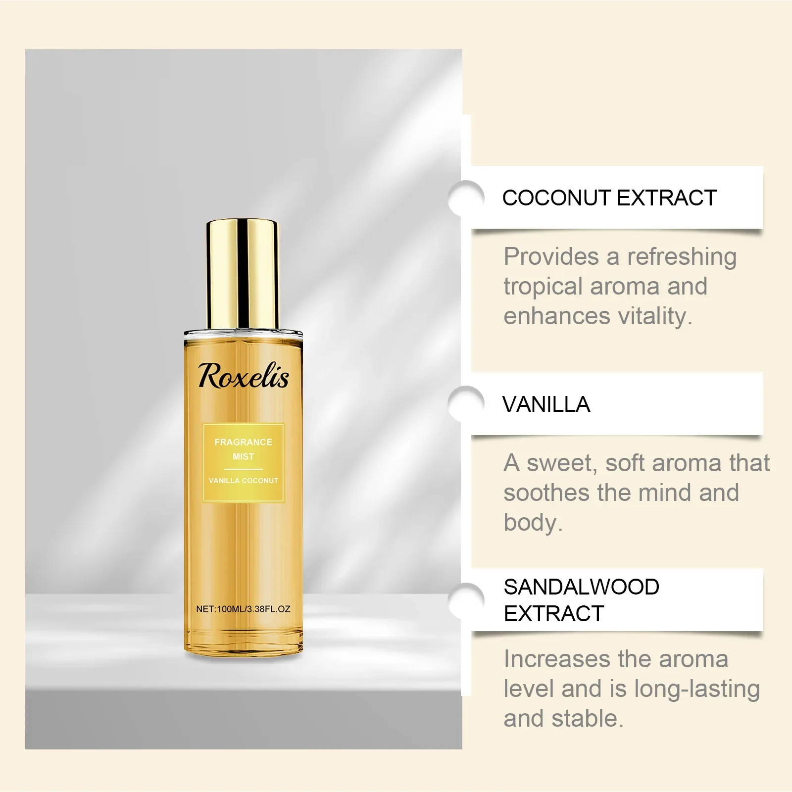 Coconut Vanilla Aroma Spray La - Perfume Fragrance Mist incelemesi ve fiyatı