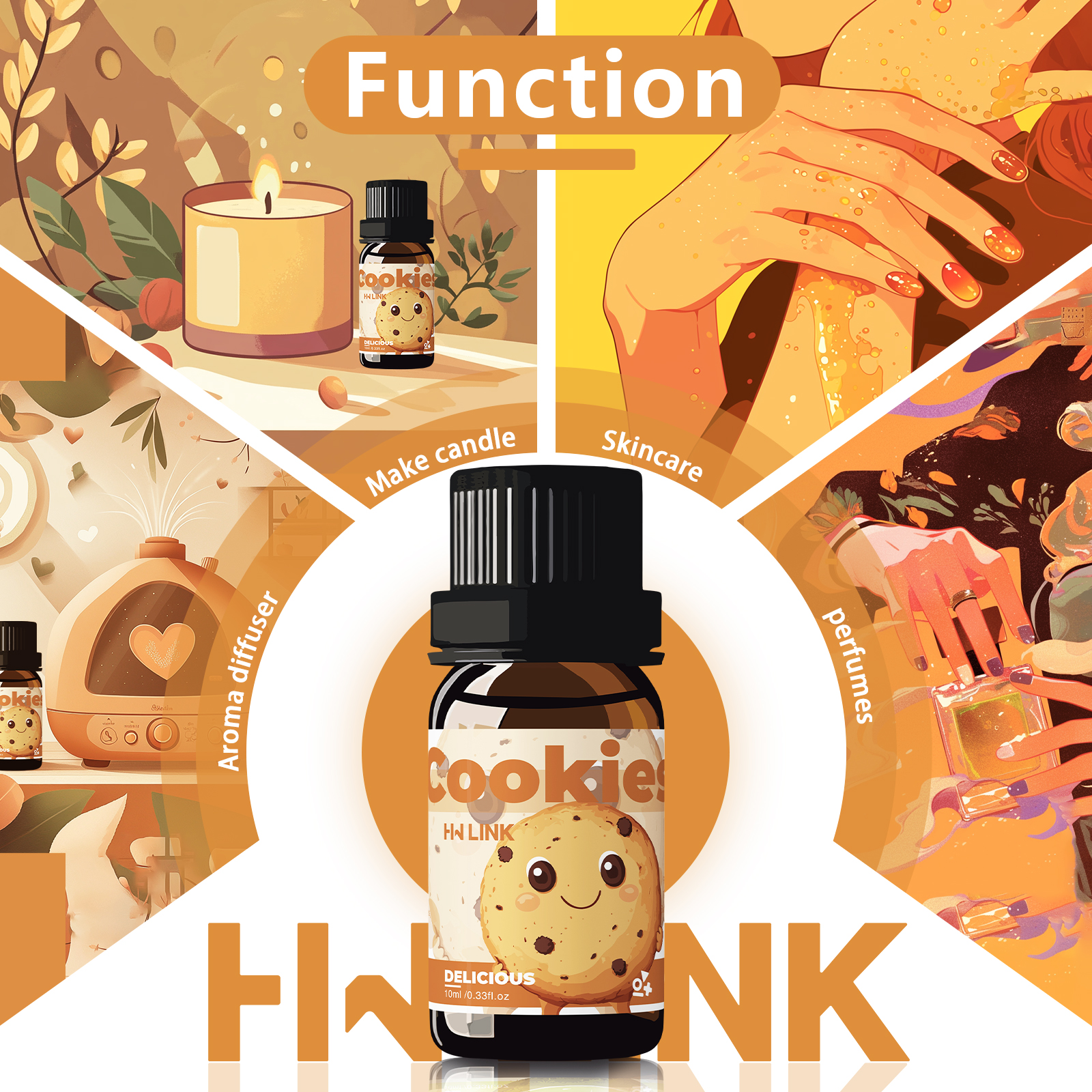 10ml Cookies Essential Oils Pe - Perfume Fragrance Mist incelemesi ve fiyatı