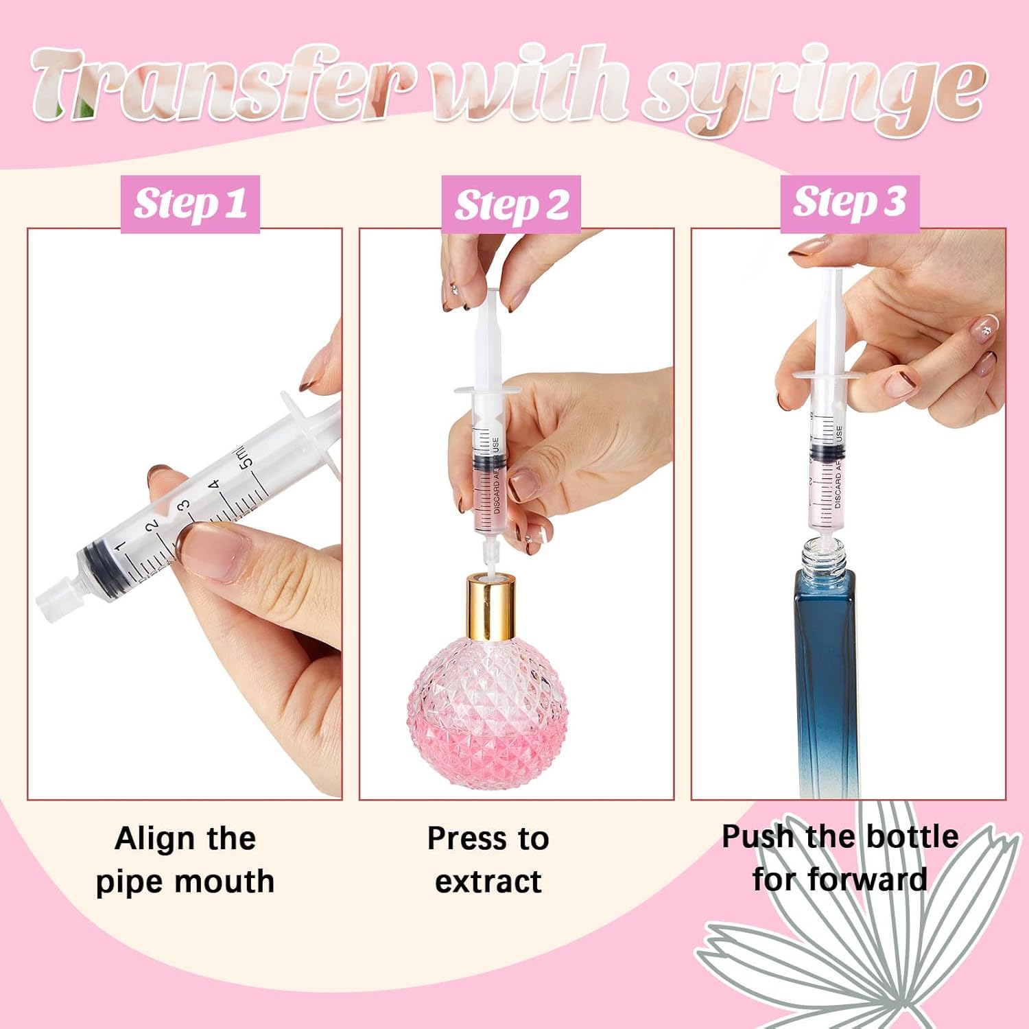 25/50PCS  perfume refill pump  - Perfume Fragrance Dispenser incelemesi ve fiyatı