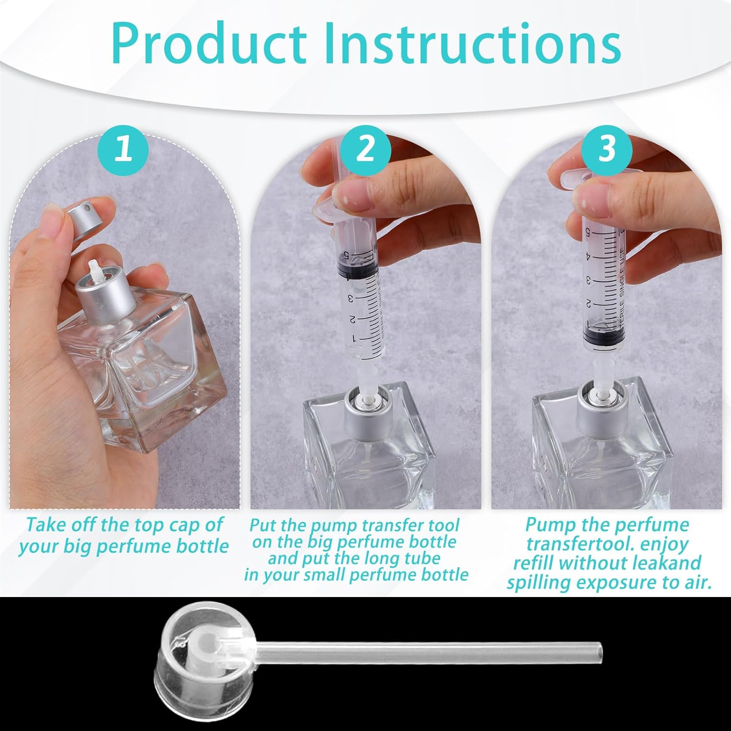 40Pcs Perfume Refill Pump Tool - Perfume Fragrance Dispenser incelemesi ve fiyatı