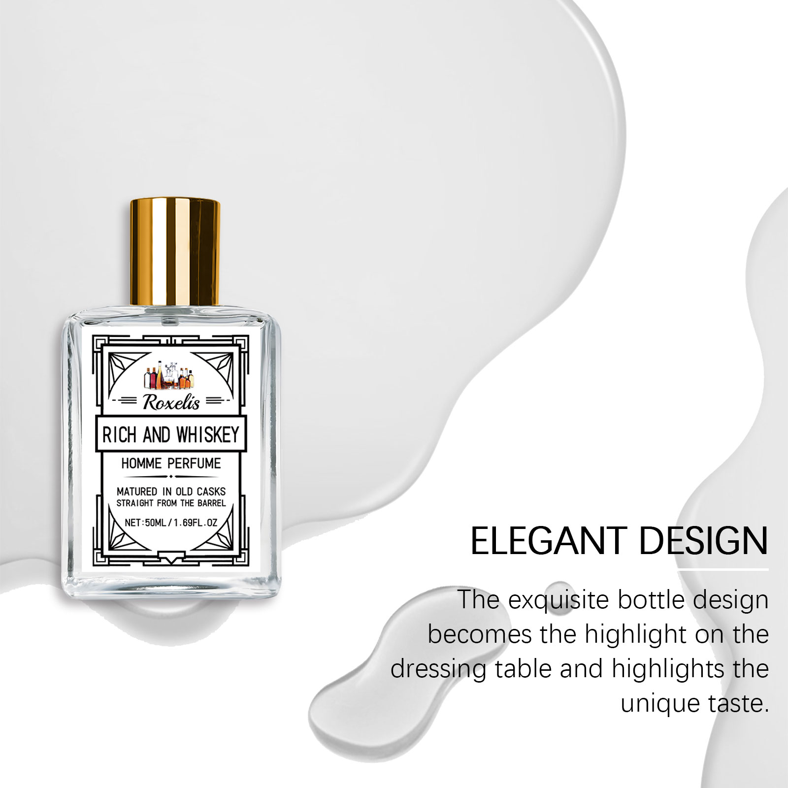 Roxelis 50ml Charm Whisky Men' - Perfume Fragrance Perfume incelemesi ve fiyatı